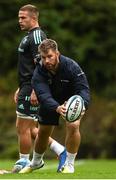 19 September 2022; Contact skills coach Sean O'Brien during a Leinster Rugby squad training session at UCD in Dublin. Photo by Harry Murphy/Sportsfile