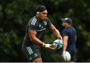 19 September 2022; Michael Ala'alatoa during a Leinster Rugby squad training session at UCD in Dublin. Photo by Harry Murphy/Sportsfile