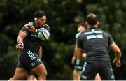 19 September 2022; Michael Ala'alatoa during a Leinster Rugby squad training session at UCD in Dublin. Photo by Harry Murphy/Sportsfile