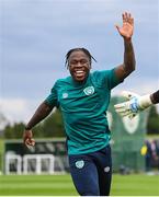 19 September 2022; Michael Obafemi during a Republic of Ireland training session at the FAI National Training Centre in Abbotstown, Dublin. Photo by Stephen McCarthy/Sportsfile