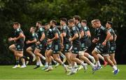 19 September 2022; Leinster players during a Leinster Rugby squad training session at UCD in Dublin. Photo by Harry Murphy/Sportsfile