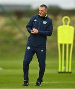 19 September 2022; Manager Jim Crawford during a Republic of Ireland U21's training session at FAI National Training Centre in Abbotstown, Dublin. Photo by Eóin Noonan/Sportsfile