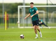 19 September 2022; Joe Redmond during a Republic of Ireland U21's training session at FAI National Training Centre in Abbotstown, Dublin. Photo by Eóin Noonan/Sportsfile