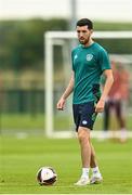 19 September 2022; Finn Azaz during a Republic of Ireland U21's training session at FAI National Training Centre in Abbotstown, Dublin. Photo by Eóin Noonan/Sportsfile