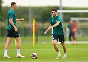 19 September 2022; Finn Azaz during a Republic of Ireland U21's training session at FAI National Training Centre in Abbotstown, Dublin. Photo by Eóin Noonan/Sportsfile