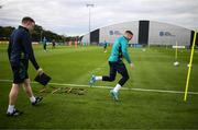 19 September 2022; Matt Doherty during a Republic of Ireland training session at the FAI National Training Centre in Abbotstown, Dublin. Photo by Stephen McCarthy/Sportsfile