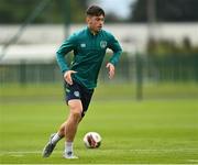 19 September 2022; Sean Roughan during a Republic of Ireland U21's training session at FAI National Training Centre in Abbotstown, Dublin. Photo by Eóin Noonan/Sportsfile