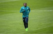 19 September 2022; Michael Obafemi during a Republic of Ireland training session at the FAI National Training Centre in Abbotstown, Dublin. Photo by Stephen McCarthy/Sportsfile