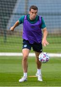 19 September 2022; Seamus Coleman during a Republic of Ireland training session at the FAI National Training Centre in Abbotstown, Dublin. Photo by Stephen McCarthy/Sportsfile