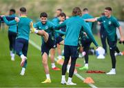 19 September 2022; Robbie Brady during a Republic of Ireland training session at the FAI National Training Centre in Abbotstown, Dublin. Photo by Stephen McCarthy/Sportsfile