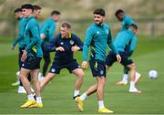 19 September 2022; Robbie Brady during a Republic of Ireland training session at the FAI National Training Centre in Abbotstown, Dublin. Photo by Stephen McCarthy/Sportsfile