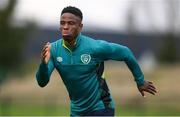 19 September 2022; Chiedozie Ogbene during a Republic of Ireland training session at the FAI National Training Centre in Abbotstown, Dublin. Photo by Stephen McCarthy/Sportsfile