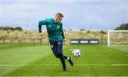 19 September 2022; James McClean during a Republic of Ireland training session at the FAI National Training Centre in Abbotstown, Dublin. Photo by Stephen McCarthy/Sportsfile