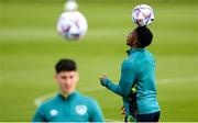 20 September 2022; Chiedozie Ogbene during a Republic of Ireland training session at the FAI National Training Centre in Abbotstown, Dublin. Photo by Stephen McCarthy/Sportsfile