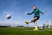20 September 2022; James McClean during a Republic of Ireland training session at the FAI National Training Centre in Abbotstown, Dublin. Photo by Stephen McCarthy/Sportsfile