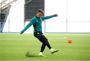 20 September 2022; Callum Robinson during a Republic of Ireland activation session before training at the FAI National Training Centre in Abbotstown, Dublin. Photo by Stephen McCarthy/Sportsfile