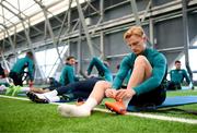 20 September 2022; Liam Scales during a Republic of Ireland activation session before training at the FAI National Training Centre in Abbotstown, Dublin. Photo by Stephen McCarthy/Sportsfile