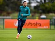 20 September 2022; Shane Duffy during a Republic of Ireland training session at the FAI National Training Centre in Abbotstown, Dublin. Photo by Stephen McCarthy/Sportsfile