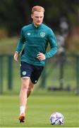 20 September 2022; Liam Scales during a Republic of Ireland training session at the FAI National Training Centre in Abbotstown, Dublin. Photo by Stephen McCarthy/Sportsfile