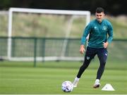 20 September 2022; John Egan during a Republic of Ireland training session at the FAI National Training Centre in Abbotstown, Dublin. Photo by Stephen McCarthy/Sportsfile