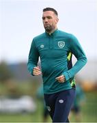 20 September 2022; Shane Duffy during a Republic of Ireland training session at the FAI National Training Centre in Abbotstown, Dublin. Photo by Stephen McCarthy/Sportsfile