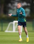 20 September 2022; James McClean during a Republic of Ireland training session at the FAI National Training Centre in Abbotstown, Dublin. Photo by Stephen McCarthy/Sportsfile