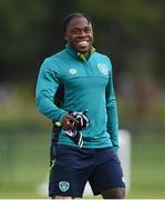 20 September 2022; Michael Obafemi during a Republic of Ireland training session at the FAI National Training Centre in Abbotstown, Dublin. Photo by Stephen McCarthy/Sportsfile