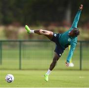 20 September 2022; Michael Obafemi during a Republic of Ireland training session at the FAI National Training Centre in Abbotstown, Dublin. Photo by Stephen McCarthy/Sportsfile