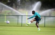 20 September 2022; Michael Obafemi during a Republic of Ireland training session at the FAI National Training Centre in Abbotstown, Dublin. Photo by Stephen McCarthy/Sportsfile