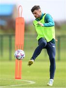 20 September 2022; Troy Parrott during a Republic of Ireland training session at the FAI National Training Centre in Abbotstown, Dublin. Photo by Stephen McCarthy/Sportsfile