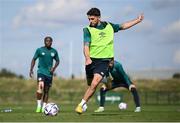 20 September 2022; Robbie Brady during a Republic of Ireland training session at the FAI National Training Centre in Abbotstown, Dublin. Photo by Stephen McCarthy/Sportsfile