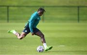 20 September 2022; Michael Obafemi during a Republic of Ireland training session at the FAI National Training Centre in Abbotstown, Dublin. Photo by Stephen McCarthy/Sportsfile