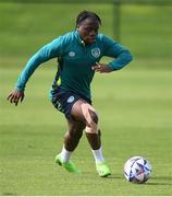 20 September 2022; Michael Obafemi during a Republic of Ireland training session at the FAI National Training Centre in Abbotstown, Dublin. Photo by Stephen McCarthy/Sportsfile