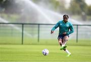 20 September 2022; Michael Obafemi during a Republic of Ireland training session at the FAI National Training Centre in Abbotstown, Dublin. Photo by Stephen McCarthy/Sportsfile