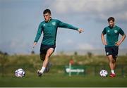 20 September 2022; Jason Knight during a Republic of Ireland training session at the FAI National Training Centre in Abbotstown, Dublin. Photo by Stephen McCarthy/Sportsfile