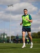 20 September 2022; Seamus Coleman during a Republic of Ireland training session at the FAI National Training Centre in Abbotstown, Dublin. Photo by Stephen McCarthy/Sportsfile