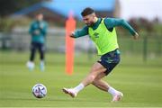 20 September 2022; Scott Hogan during a Republic of Ireland training session at the FAI National Training Centre in Abbotstown, Dublin. Photo by Stephen McCarthy/Sportsfile