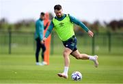 20 September 2022; Scott Hogan during a Republic of Ireland training session at the FAI National Training Centre in Abbotstown, Dublin. Photo by Stephen McCarthy/Sportsfile