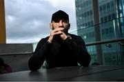 21 September 2022; Pedro Carvalho poses for a portrait at a Bellator 285 Media Event at The Gibson Hotel in Dublin. Photo by David Fitzgerald/Sportsfile