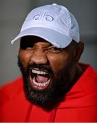 21 September 2022; Yoel Romero poses for a portrait at a Bellator 285 Media Event at The Gibson Hotel in Dublin. Photo by David Fitzgerald/Sportsfile