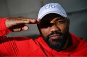 21 September 2022; Yoel Romero poses for a portrait at a Bellator 285 Media Event at The Gibson Hotel in Dublin. Photo by David Fitzgerald/Sportsfile