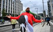 21 September 2022; Yoel Romero poses for a portrait at a Bellator 285 Media Event at The Point Luas Stop in Dublin. Photo by David Fitzgerald/Sportsfile