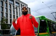 21 September 2022; Yoel Romero poses for a portrait at a Bellator 285 Media Event at The Point Luas Stop in Dublin. Photo by David Fitzgerald/Sportsfile