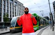 21 September 2022; Yoel Romero poses for a portrait at a Bellator 285 Media Event at The Point Luas Stop in Dublin. Photo by David Fitzgerald/Sportsfile