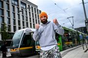 21 September 2022; Peter Queally poses for a portrait at a Bellator 285 Media Event at The Point Luas Stop in Dublin. Photo by David Fitzgerald/Sportsfile