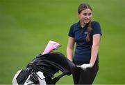 21 September 2022; Niamh O'Grady during the Pro Am ahead of the KPMG Women's Irish Open Golf Championship at Dromoland Castle in Clare. Photo by Brendan Moran/Sportsfile