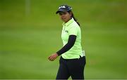 21 September 2022; Vani Kapoor of India during the Pro Am ahead of the KPMG Women's Irish Open Golf Championship at Dromoland Castle in Clare. Photo by Brendan Moran/Sportsfile