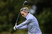 21 September 2022; Olympian Nicci Daly during the Pro Am ahead of the KPMG Women's Irish Open Golf Championship at Dromoland Castle in Clare. Photo by Brendan Moran/Sportsfile