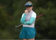 21 September 2022; Victoria Craig of Northern Ireland during the Pro Am ahead of the KPMG Women's Irish Open Golf Championship at Dromoland Castle in Clare. Photo by Brendan Moran/Sportsfile