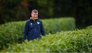 22 September 2022; Manager Stephen Kenny arrives to a Republic of Ireland training session at the FAI National Training Centre in Abbotstown, Dublin. Photo by Stephen McCarthy/Sportsfile